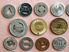 Lot Of 32 Different Unique Transit   Transportation Fare Tokens