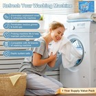 Washing Machine Cleaner  Deodorizer    Descaler 24-pack- Deep Cleaning    