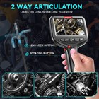 Two-way Articulating Borescope Camera With Light Endoscope Inspection Camera Hd