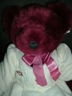 Dark Burgundy Bear By Russ