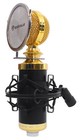 Rockville Rcm02 Pro Studio Recording Condenser Microphone Mic metal Shock Mount