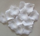 White Artificial Silk Rose Petals Wedding Confetti Party Table Scatters Decor