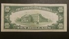 1934 A  10 Silver Certificate North Africa Paper Money Bank Note Currency Bill