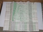 Oregon Parks Map Brochure 1970s Recreation Activities Camping Hiking Boating Vtg