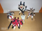 Macross   Robotech Collection  Lot Of 5 Vf-1s  Vf-19   More Figures     
