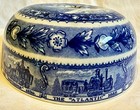 B   O Baltimore   Ohio Railroad Hot Food Cover Lamberton China