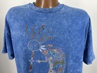 Vintage Kokopelli Shirt Xl Arizona Native American Southwest Outdoors Tie-dye