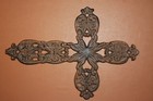 California Mission Rustic Cast Iron Cross lot Of 5