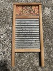 Vintage Dubl Handi Washboard By Columbus Washboard Co Decor Farmhouse Cottage