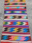 Vintage Handwoven Beautiful Mexican Native American Carpet Rug 51 9x24 8 In