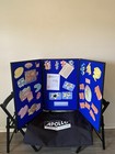 Apollo Exhibition Systems Table Exhibit Event Display Board  Hook   Loop Closure