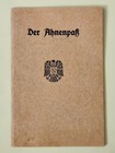 Ww2 Germany  The Ancestral Passport 1933-45 