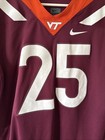 Men   s Nike Virginia Tech Hokies  25 Football Ncaa Jersey Sz L - Maroon