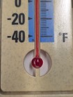 Vintage Plastic And Glass Tube Thermometer By Taylor 
