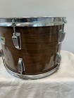 Vintage Ludwig 70   s  14    X 10    Tom Walnut Cortex Left Side 3ply Clear  Bonham