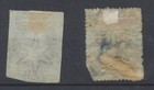 St Helena Stamps 1856-1861 6d Blue W Star Wmk Imperf Sg1   Roul Sg2a Cv   385