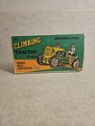 Vintage Marx 904 Wind-up Tin Litho Climbing Tractor Toy With Box