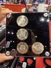 Full Set 4 Mexico 20 Pesos Fifa World Cup 2026 Commemorative Coins With Acrylic