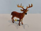 Lot Of 6 Schleich Assorted Animals Buck Doe Hippo Rabbit Bobcat Puppy