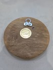 Vintage Oregon Myrtle Wood Wall Plaque Ocean Scene Hand Painted Signed Hardwood