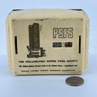 Vintage Coin Bank The Philadelphia Saving Fund Society Calendar Bank No Key Te3