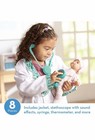 Melissa   Doug Doctor Role-play Costume Set Pretend Play  Materials Size 3-6