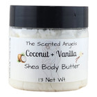 Tsa Handmade Whipped Shea Body Butter - Coconut Vanilla - Choose Your Size