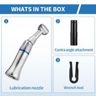 10pcs Nsk Style Dental Slow Low Speed Handpiece Contra Angle Push Button E-type