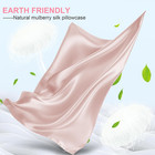 Silk Pillow Cases  Queen Size With Hidden Zipper  Mulberry Silk Pillowcase