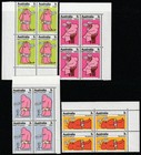 Australia - Selection Of Mnh Sets In Blocks Of Four     6 Scans     ref  448 