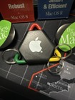Apple Logo Promotional Keychain Ring And Various Mac Buttons
