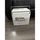 Corona Light Beer Retro Metal Steel Cooler Summer Ice Chest