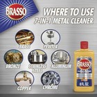 New Brasso Multi-purpose Metal Polish  8 Oz 1 Pack