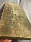 Antique Primitive Carved   Painted Wooden Sign Keep Away From Tower 