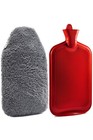 Charcoal Hot Water Bottle Cover - Xxx-large  Bpa Free  Pain Relief  100 Fl Oz