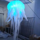 Inflatable Led Jellyfish Hanging Lighting Medusa Balloon Inflatable Tentacles