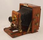 J  Lancaster   Son The 1896 Instantograph Patent Folding 1 4 Plate Camera 