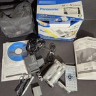 Panasonic Pv-gs150 Mini Dv Camcorder  Bag  Charger  Wired Mic  Remote - Read