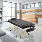 Professional Electric Lift Massage Table Adjustable Back With Accessories