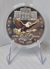 1oz Usa 250th Anniversary Commerative Medallion Coin - Silver In Color -