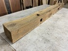 Reclaimed Barn Wood Beam fireplace Mantel Beam hand Hewn oak Mantle Beam bench