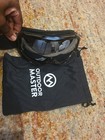 Outdoor Master Snow Ski Goggles Black Frame Black Lens With Dust Bag