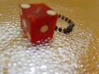 Dunes Casino Las Vegas Dice Vintage Keychain