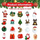 30pcs Mini Christmas Ornaments For Mini Tree Decorations Small Christmas Orn 