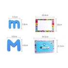 Magnetic Letters Kit Alphabet Magnets Toy 238 Pcs Abc Double-side Magnet Board