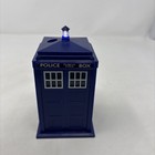 2009 Doctor Who Tardis Police Box Projection Alarm Clock Bbc Zeon Tested Works