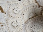 Lot Of 60 Unassembled Granny Squares Appox  4 x4  Ends Are Not Woven Not Blocked