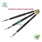 Easy Eject Push Scalpel Handle No 3 Surgical Dental Blade Remover Detachable