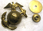 U s  Marine Corps Officer Cap Badge Insignia ww1 -1920s