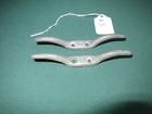 Vintage Wilcox Crittenden Galvanized Small Boat Dock Cleat 4 1 2  Lot Of 2